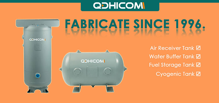 The Accurate process to install and test an air receiver tanks