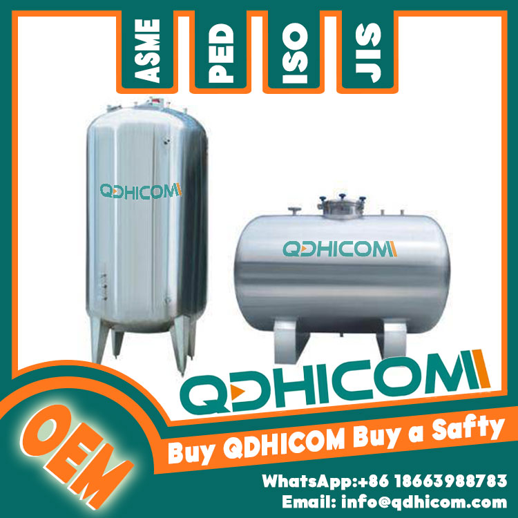 Stainless Steel Water Surge Tank 1000L 12bar